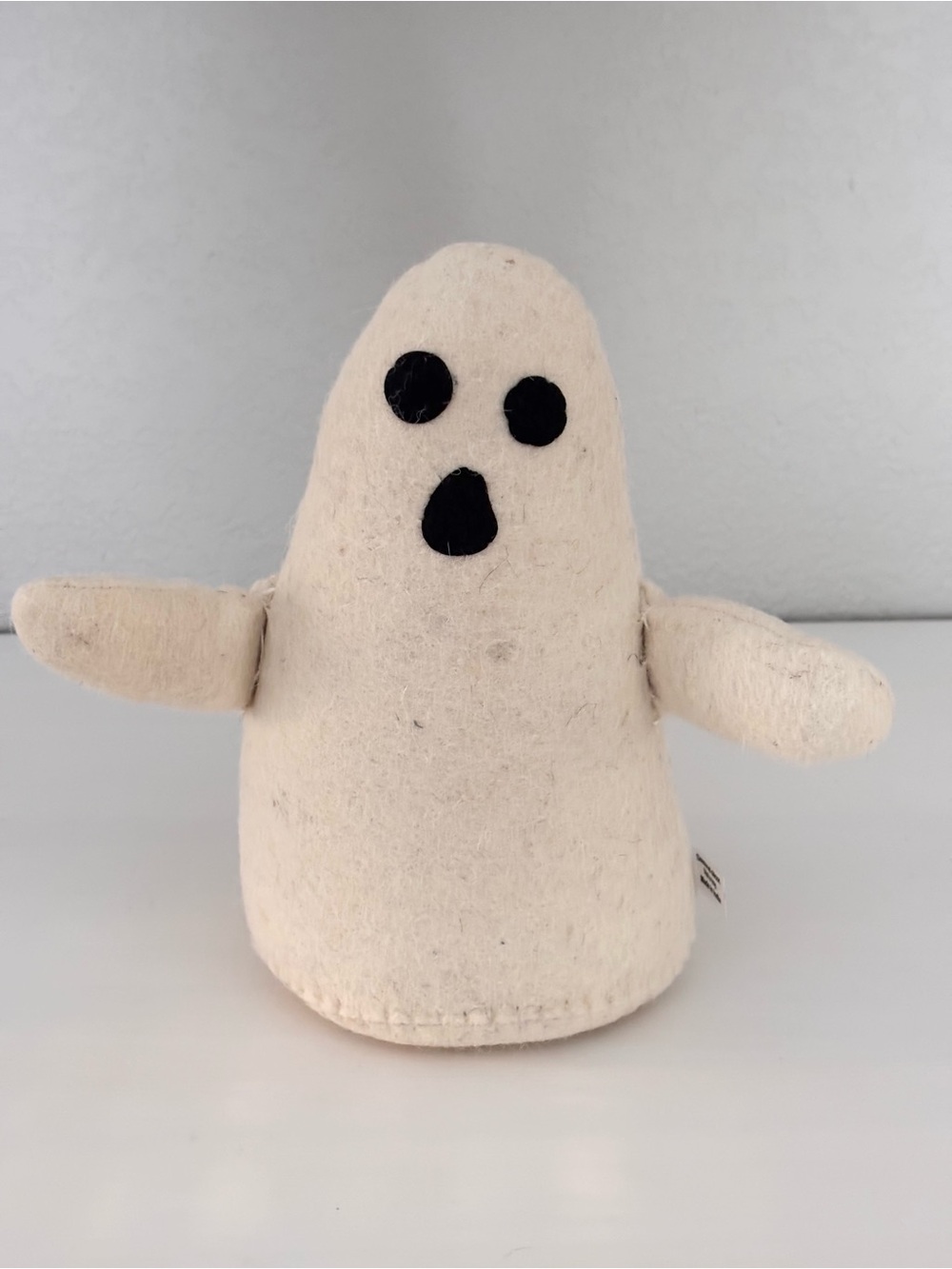 Boiled Wool Ghost - Made in India- NWOT